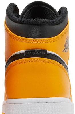 (Kanak-Kanak) Air Jordan 1 Mid 'Yellow Toe' Kuning Tumit 554725-701 Sizing (Kanak-Kanak) Air Jordan 1 Mid 'Yellow Toe' Kuning Tumit 554725-701