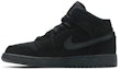 Lookbook (A Escolar) Air Jordan 1 Mid BG 'Negro' 554725-040
