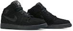 Cheap (A Escolar) Air Jordan 1 Mid BG 'Negro' 554725-040