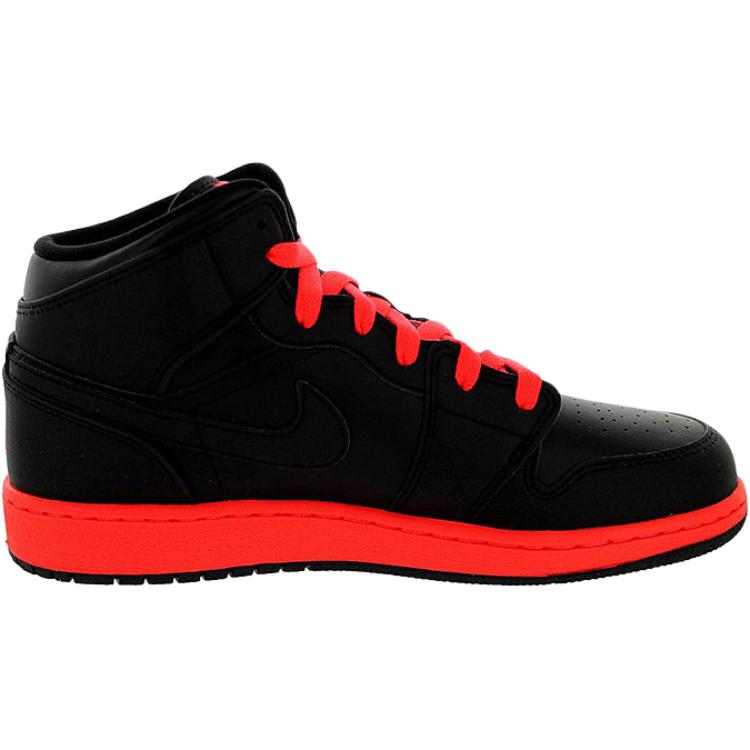 (GS) Jordan 1 Mid BG 'Black Infrared' 圖 2