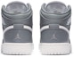 Purchase (GS) 에어 조던 1 미드 '쿨 그레이' 554725-036