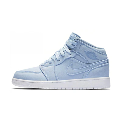 (GS) Jordan 1 Mid BG 'Easter Blue'