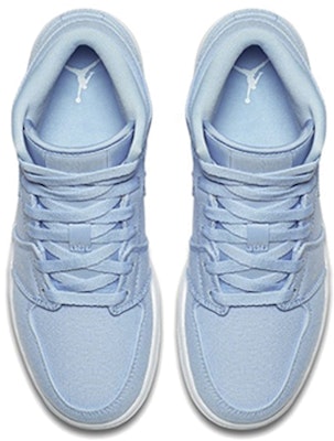 (Grade School) Air Jordan 1 Mid BG 'Easter Blue' 554725-425 Shop (Grade School) Air Jordan 1 Mid BG 'Easter Blue' 554725-425