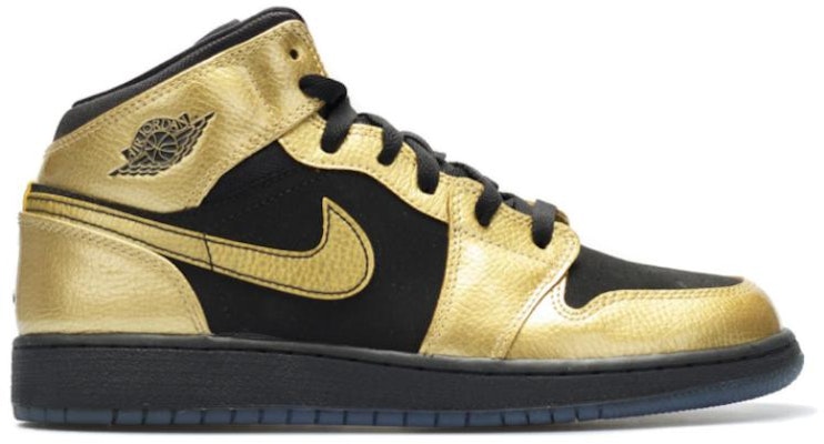 GS エア ジョーダン 1 ミッド BG "メタリックゴールド" 555112-905 Order GS エア ジョーダン 1 ミッド BG "メタリックゴールド" 555112-905