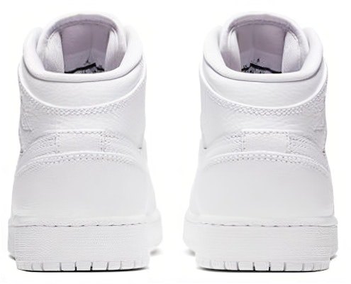 (A Escolar) Air Jordan 1 Mid BG 'Triple Blanco' 554725-129 Shop (A Escolar) Air Jordan 1 Mid BG 'Triple Blanco' 554725-129