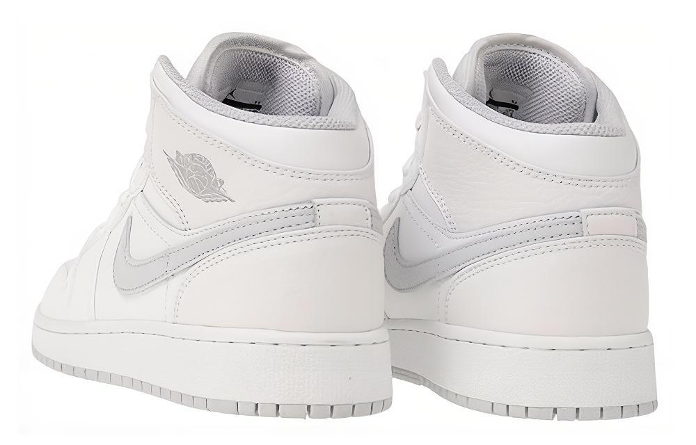 Lookbook （大童）Air Jordan 1 Mid BG '白金' 554725-108