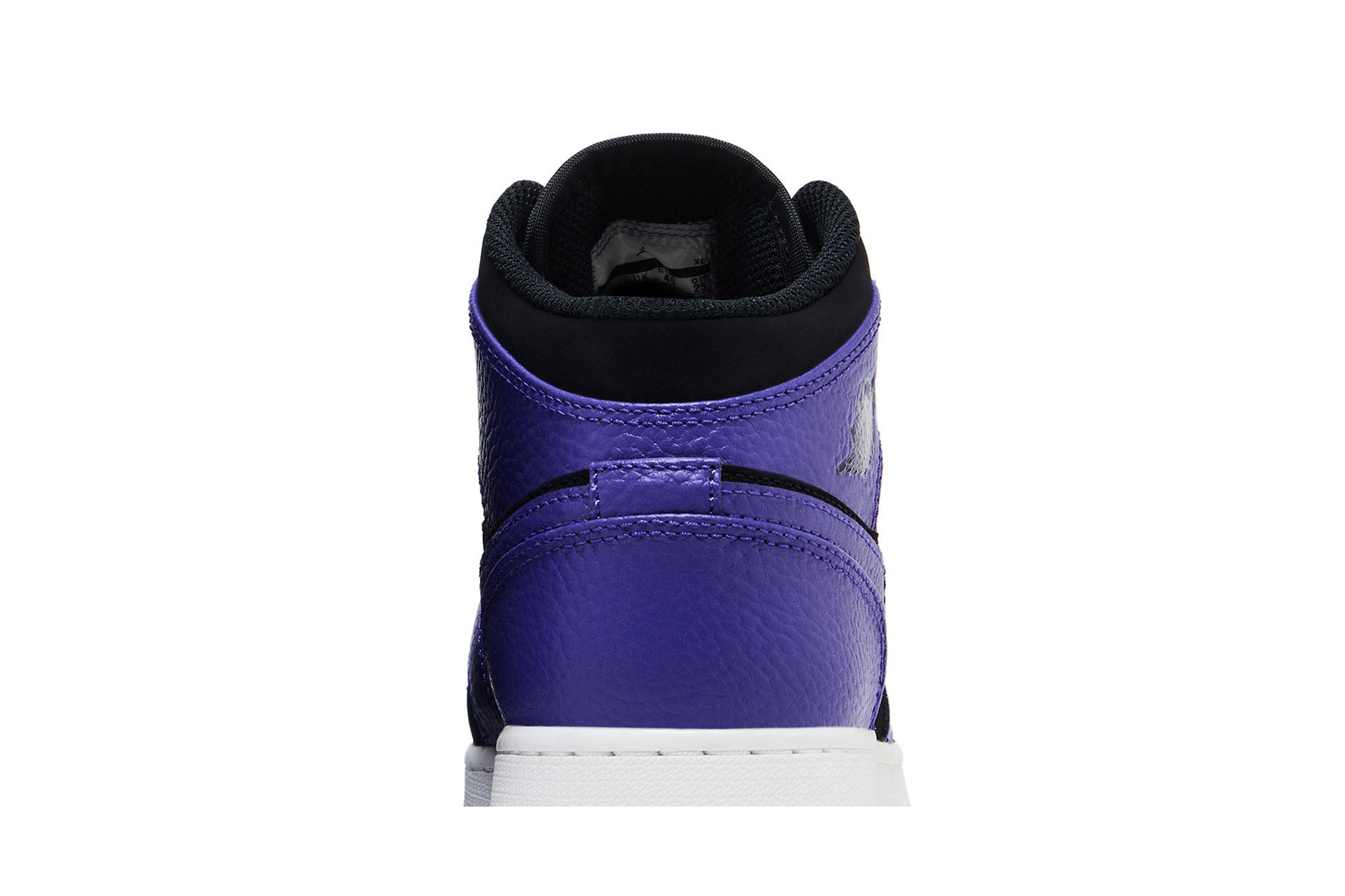 Sizing (Academia) Air Jordan 1 Mid Negro Dark Concord 554725-051