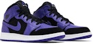 Cheap (Academia) Air Jordan 1 Mid Negro Dark Concord 554725-051