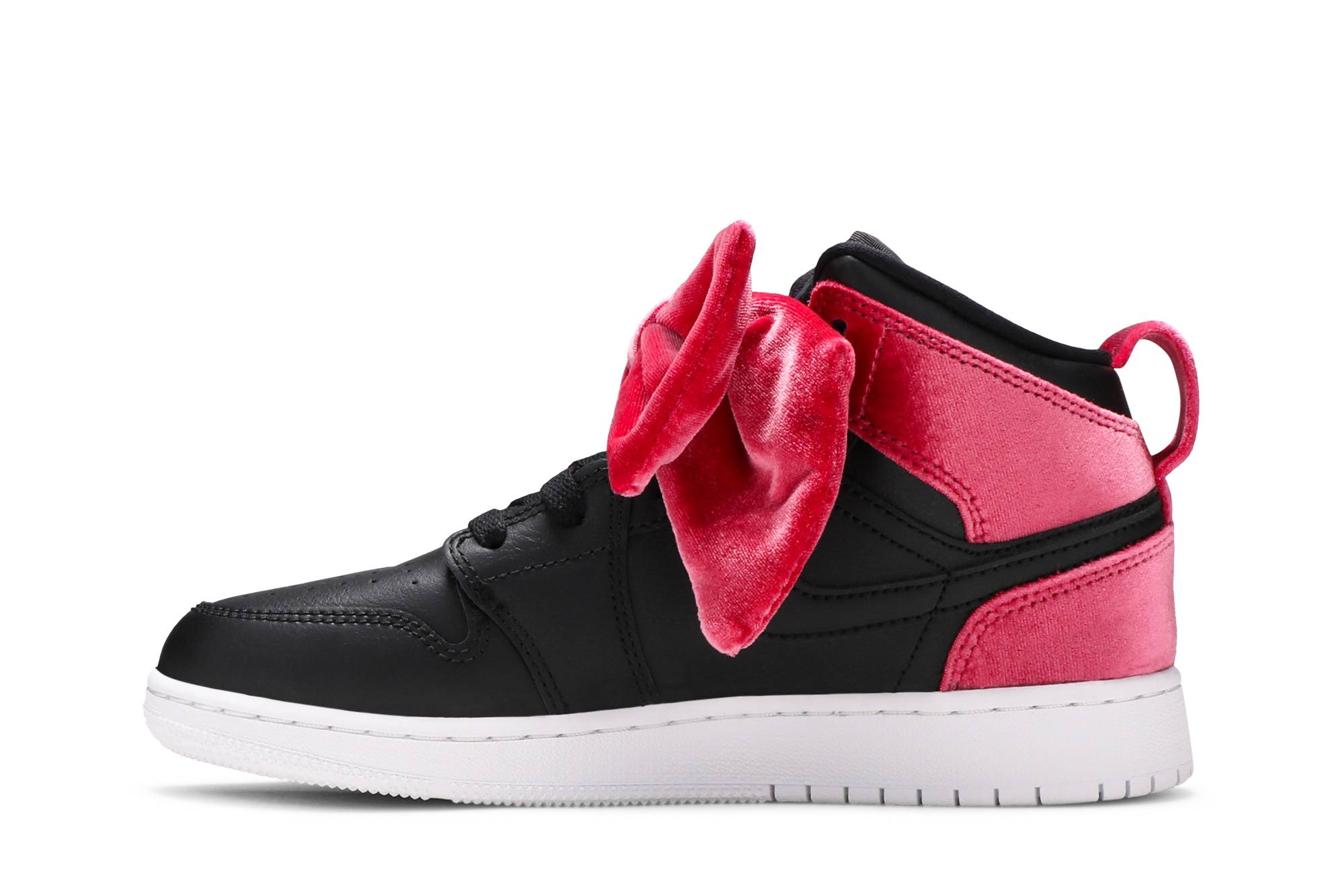 Lookbook （大童款）Air Jordan 1 Mid Bow XLD 'Noble Red' CK5678-006
