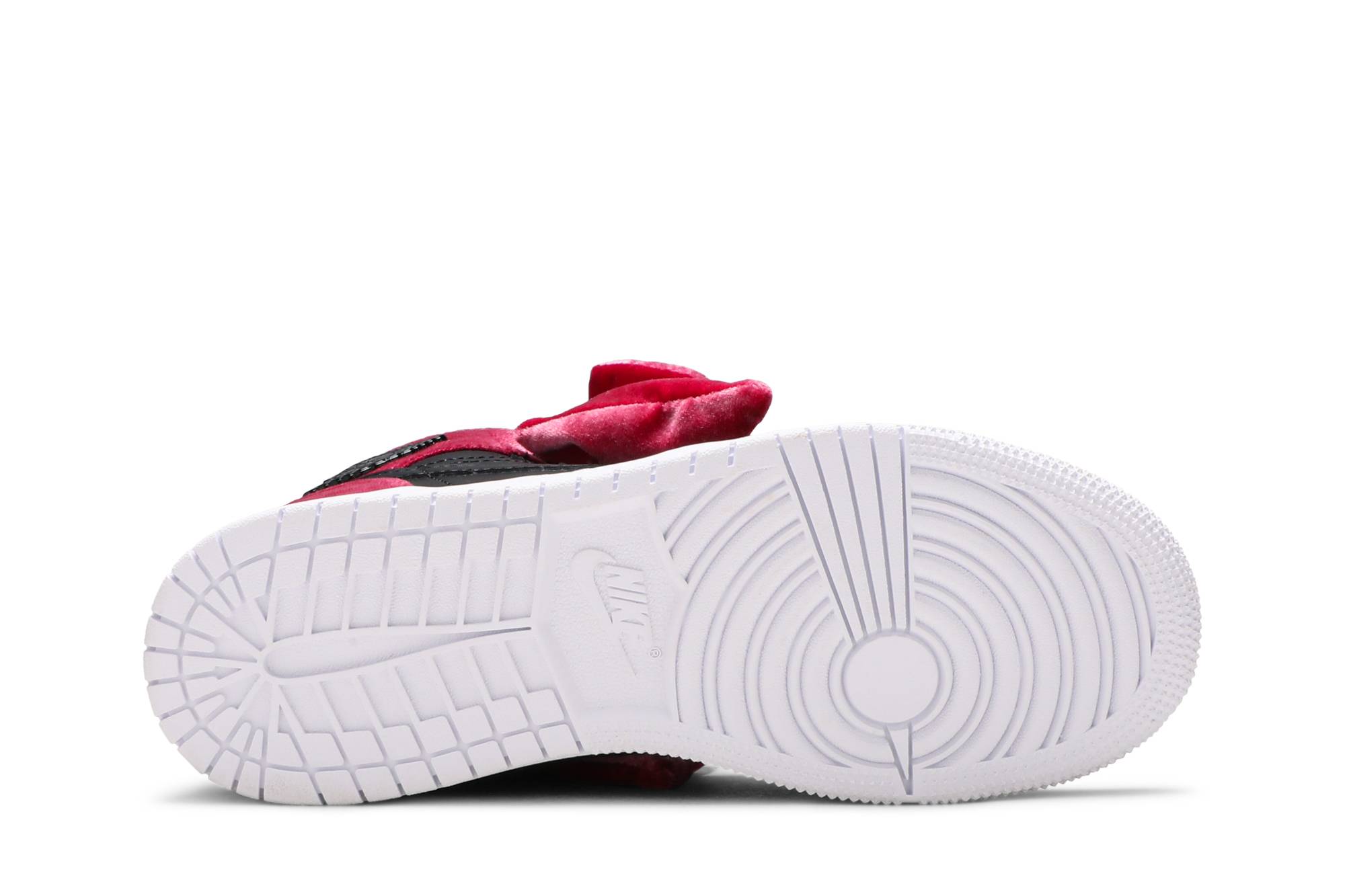 Shop （大童款）Air Jordan 1 Mid Bow XLD 'Noble Red' CK5678-006