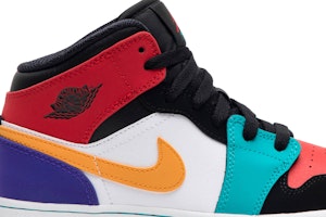 (Grade School) Air Jordan 1 Mid Bred Multi ‘Color 554725-125 Order (Grade School) Air Jordan 1 Mid Bred Multi ‘Color 554725-125