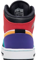 (Grade School) Air Jordan 1 Mid Bred Multi ‘Color 554725-125 Sizing (Grade School) Air Jordan 1 Mid Bred Multi ‘Color 554725-125