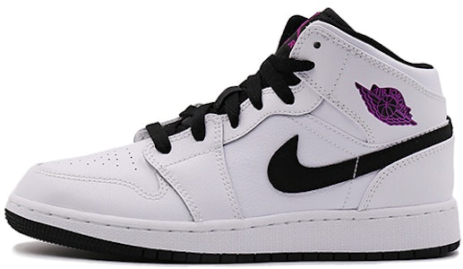 (Akas Darjah) Air Jordan 1 Mid GG 'Hitam Fuchsia Blast' 555112-138 Buy (Akas Darjah) Air Jordan 1 Mid GG 'Hitam Fuchsia Blast' 555112-138