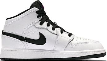 (Akas Darjah) Air Jordan 1 Mid GG 'Hitam Fuchsia Blast' 555112-138 Order (Akas Darjah) Air Jordan 1 Mid GG 'Hitam Fuchsia Blast' 555112-138