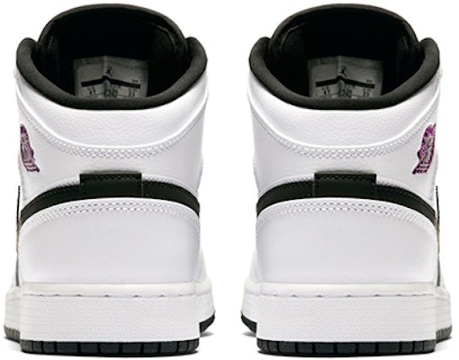 Buy (Grade School) Air Jordan Mid GG 'Black Fuchsia Blast