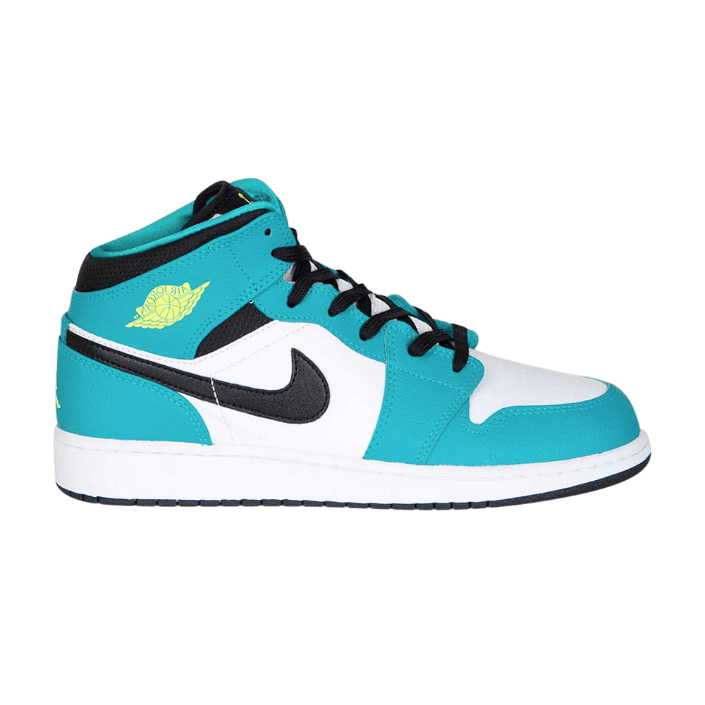 (Grade School) Air Jordan 1 Mid GG &#x27;Volt Ice&#x27; 555112-128
