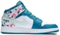 (Kanak-kanak) Air Jordan 1 Mid Paint Stroke 555112-300