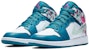 (Kanak-kanak) Air Jordan 1 Mid Paint Stroke 555112-300