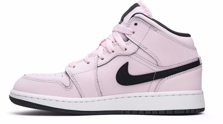 (Grade School) Air Jordan 1 Mid Pink Foam 555112-601 Lookbook (Grade School) Air Jordan 1 Mid Pink Foam 555112-601