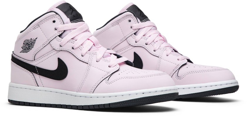(Grade School) Air Jordan 1 Mid Pink Foam 555112-601 Cheap (Grade School) Air Jordan 1 Mid Pink Foam 555112-601