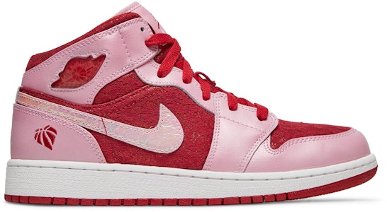 (Anak SD) Air Jordan 1 Mid Premium 'Hari Valentine' 579748-607 Buy (Anak SD) Air Jordan 1 Mid Premium 'Hari Valentine' 579748-607