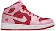 Buy (키즈) 에어 조던 1 미드 프리미엄 "발렌타인 데이" 579748-607