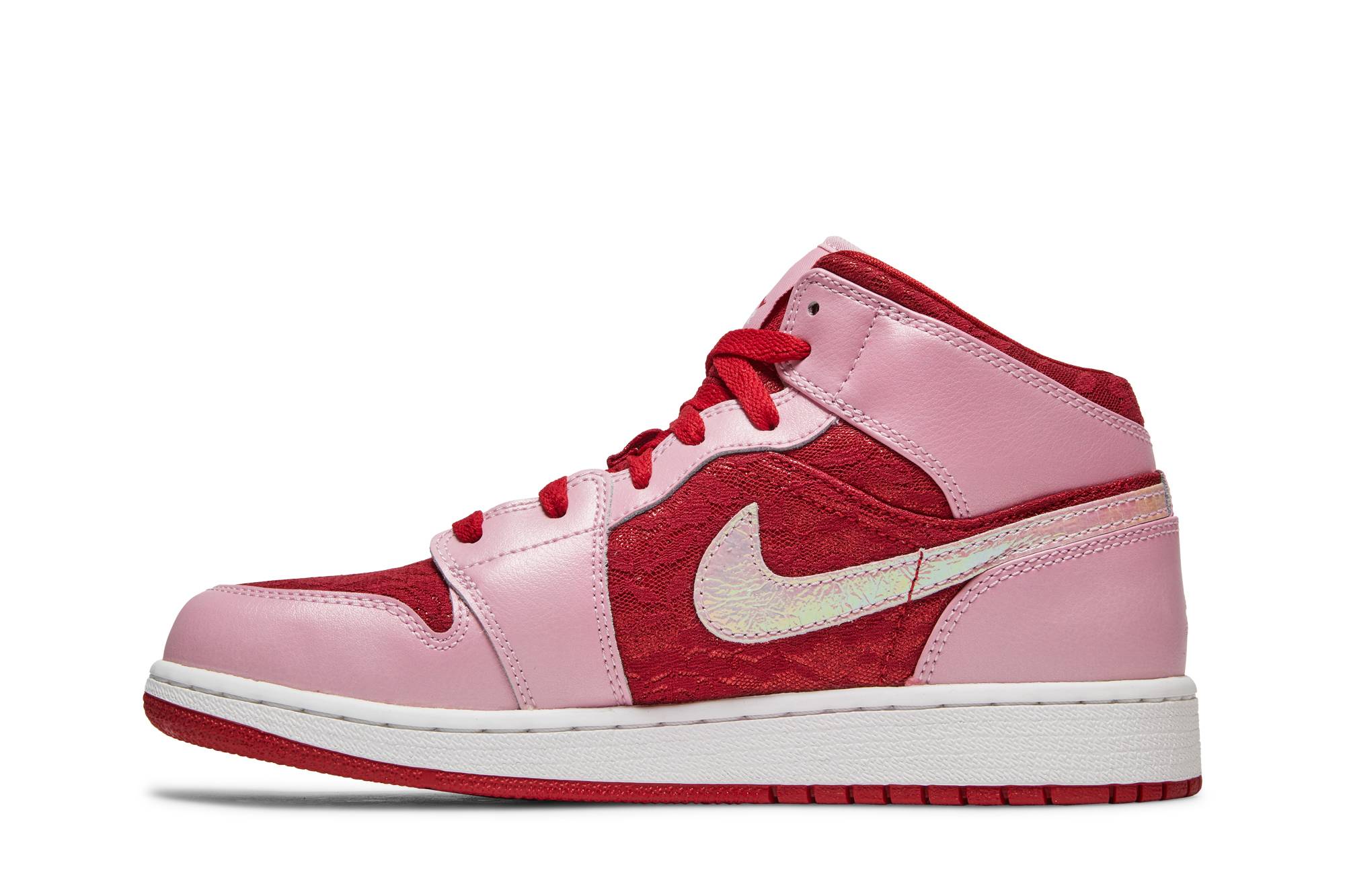 Lookbook （大童款）Air Jordan 1 Mid Premium '情人節' 579748-607