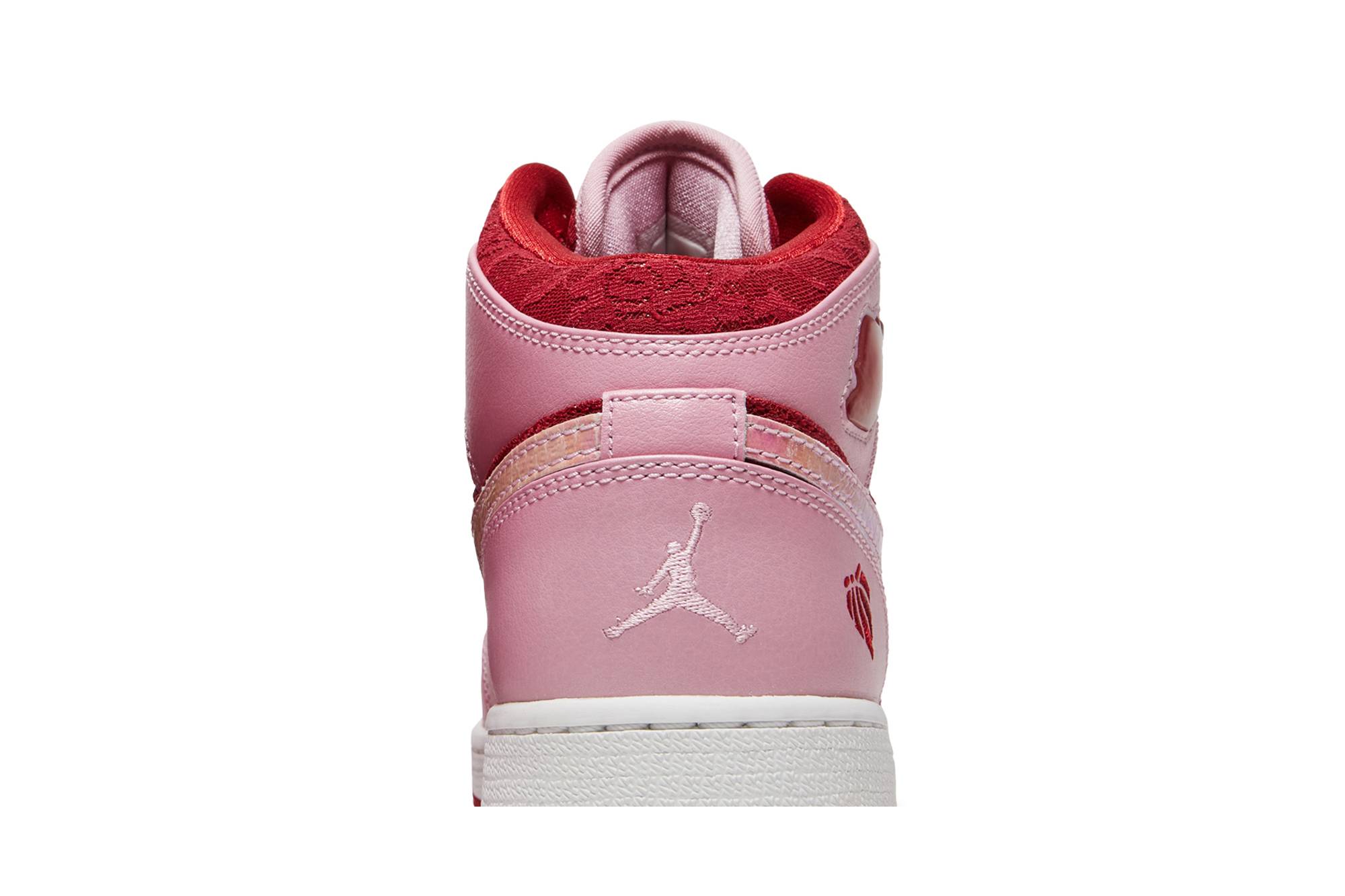 Sizing （大童款）Air Jordan 1 Mid Premium '情人節' 579748-607