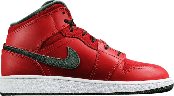(青少年)Air Jordan 1 Mid Premium BG '校園紅' 619049-631 Buy (青少年)Air Jordan 1 Mid Premium BG '校園紅' 619049-631