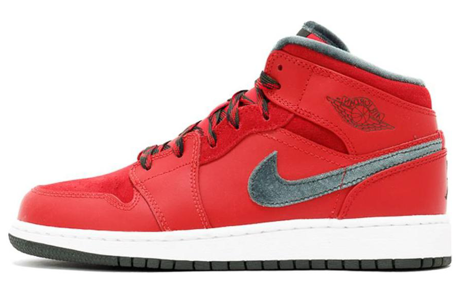 Buy GS エアジョーダン1 MID プレミアム BG "バーシティレッド" 619049-631