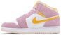 (Akademik) Air Jordan 1 Mid SE 'Arctic Pink' Kanak-Kanak DC9517-600