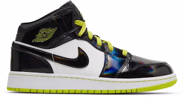 (Grade School) Air Jordan 1 Mid SE 'Black Cyber' BQ6931-003 (Grade School) Air Jordan 1 Mid SE 'Black Cyber' BQ6931-003