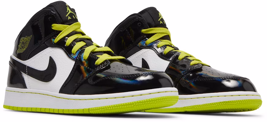 (Grade School) Air Jordan 1 Mid SE 'Black Cyber' BQ6931-003 Cheap (Grade School) Air Jordan 1 Mid SE 'Black Cyber' BQ6931-003