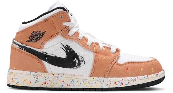 (Kelas Sekolah) Air Jordan 1 Mid SE 'Percikan Kuas Cat' DA8006-100 Buy (Kelas Sekolah) Air Jordan 1 Mid SE 'Percikan Kuas Cat' DA8006-100