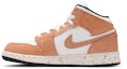 Lookbook (Akasa Sekolah) Air Jordan 1 Mid SE 'Semburan Cat Berus' DA8006-100