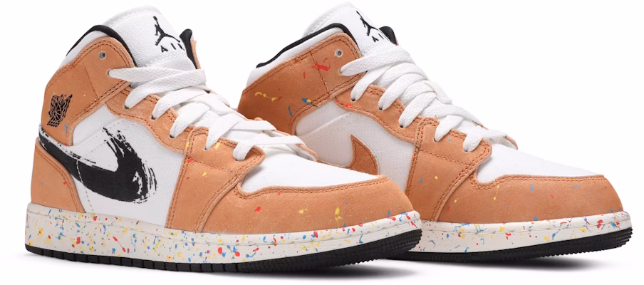 (Akasa Sekolah) Air Jordan 1 Mid SE 'Semburan Cat Berus' DA8006-100 Cheap (Akasa Sekolah) Air Jordan 1 Mid SE 'Semburan Cat Berus' DA8006-100