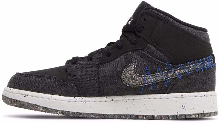 (Kanak-Kanak) Air Jordan 1 Mid SE 'Crater' DM4334-001 Lookbook (Kanak-Kanak) Air Jordan 1 Mid SE 'Crater' DM4334-001