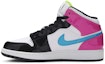 Lookbook (Kanak-Kanak) Air Jordan 1 Mid SE 'Cyber Active Fuchsia'. CZ9835-100