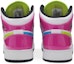 Details for (Kanak-Kanak) Air Jordan 1 Mid SE 'Cyber Active Fuchsia'. CZ9835-100