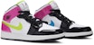 (Kanak-Kanak) Air Jordan 1 Mid SE 'Cyber Active Fuchsia'. CZ9835-100