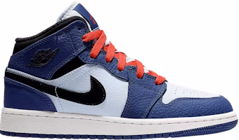 (Grade School) Air Jordan 1 Mid SE 'Deep Royal' BQ6931-400 (Grade School) Air Jordan 1 Mid SE 'Deep Royal' BQ6931-400