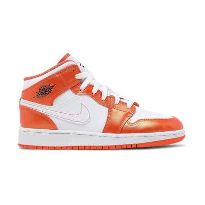 (GS) Jordan 1 Mid SE 'Electro Orange'