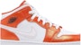 (Kanak-Kanak Sekolah) Air Jordan 1 Mid SE 'Electro Orange' DM4228-800