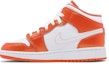 Lookbook (Kanak-Kanak Sekolah) Air Jordan 1 Mid SE 'Electro Orange' DM4228-800