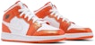 (Kanak-Kanak Sekolah) Air Jordan 1 Mid SE 'Electro Orange' DM4228-800