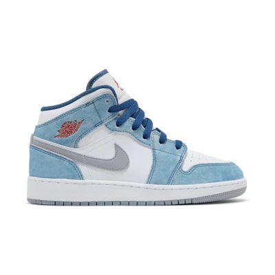 (GS) Jordan 1 Mid SE 'French Blue'
