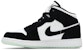 (Kanak-kanak) Air Jordan 1 Mid SE 'Glow in the Dark Panda' BQ6931-103