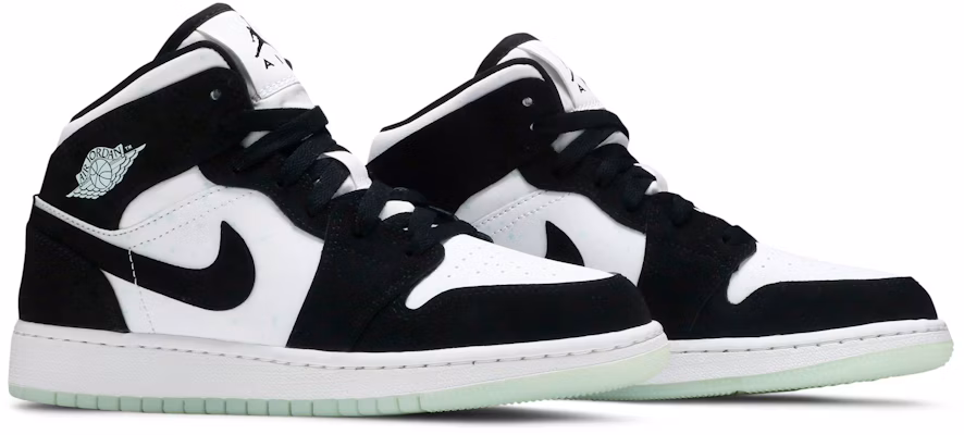 (Kanak-kanak) Air Jordan 1 Mid SE 'Glow in the Dark Panda' BQ6931-103 Cheap (Kanak-kanak) Air Jordan 1 Mid SE 'Glow in the Dark Panda' BQ6931-103
