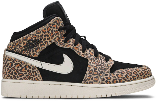 (小學) Air Jordan 1 Mid SE 'Leopard' BQ6931-021 Buy (小學) Air Jordan 1 Mid SE 'Leopard' BQ6931-021