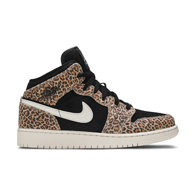 (GS) Jordan 1 Mid SE 'Leopard'